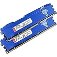 Yongxinsheng DDR3 16GB Kit (8GBx2) Desktop RAM 1333MHz PC3-10600 UDIMM Non-ECC Unbuffered 1.5V 2Rx8 Dual Rank 240 Pin CL9 PC Computer Memory Upgrade Module (Blue)