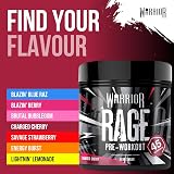 Warrior Rage Pre Workout Powder 392g 45 Servings 300mg Caffeine UK view 5