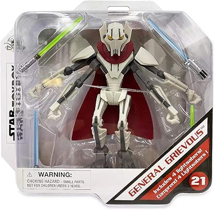 Disney General Grievous Action Figure 