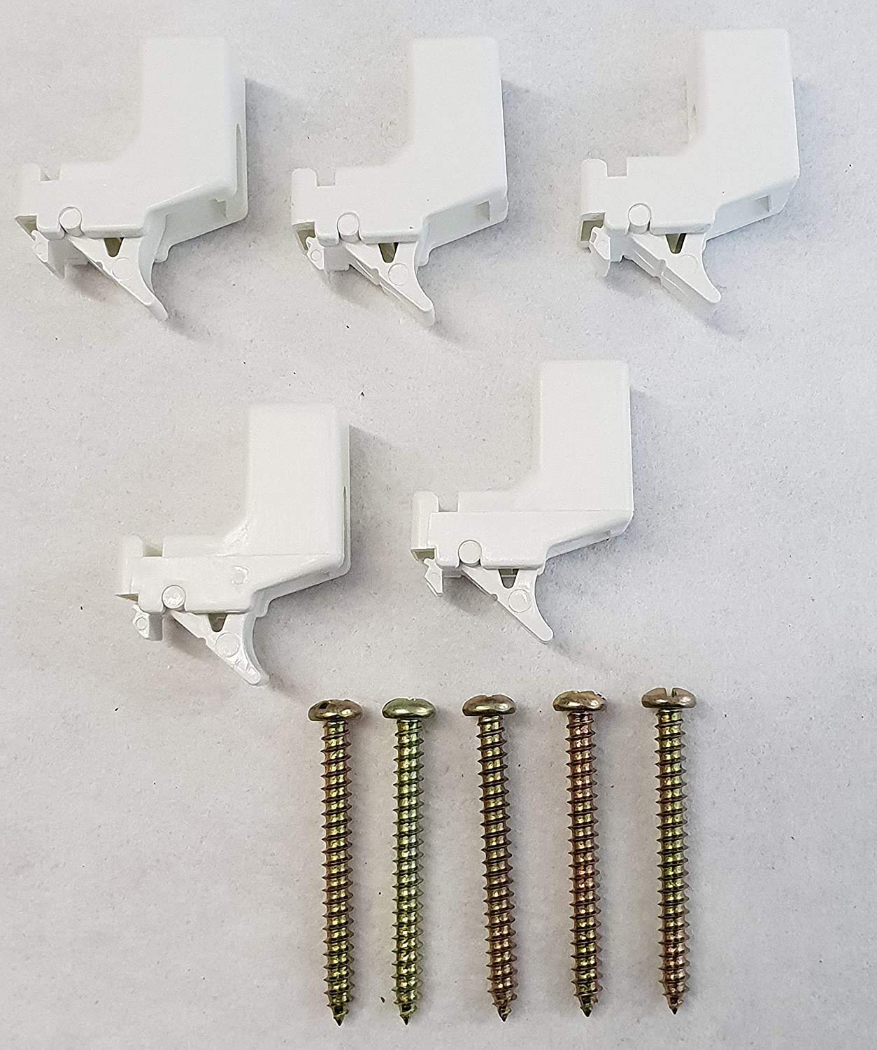 Harrison Drape 10 x CURTAIN TRACK BRACKETS extra super standard rail supports