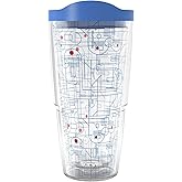 Tervis Star Wars R2D2 See Through De Too Made in USA Double Walled Insulated Tumbler Travel Cup Keeps Drinks Cold & Hot, 24oz, Classic