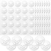 Leinuosen 200 Pcs Football Helmet Stickers Baseball, 1-1/8