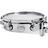 DW Design Series Chrome Piccolo Tom w/Bracket - 2.5x10" (DDST2510TTCR)