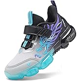 JMFCHI Kids Sneakers Boys Girls Tennis Running Shoes Outdoor Hiking Sneaker for Boys Athletic Breathable