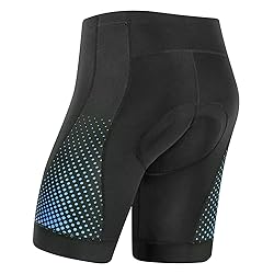 qualidyne Men's Cycling Bike Shorts 3D Padded