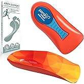 Plantar Fasciitis Relief Arch Support Shoe Inserts for Women and Men, Heel Cup for Heel Pain Relief, Achilles Tendonitis Relief and Max Anti-Shock, Heel Pads for Heel Spur Relief and Heel Lift