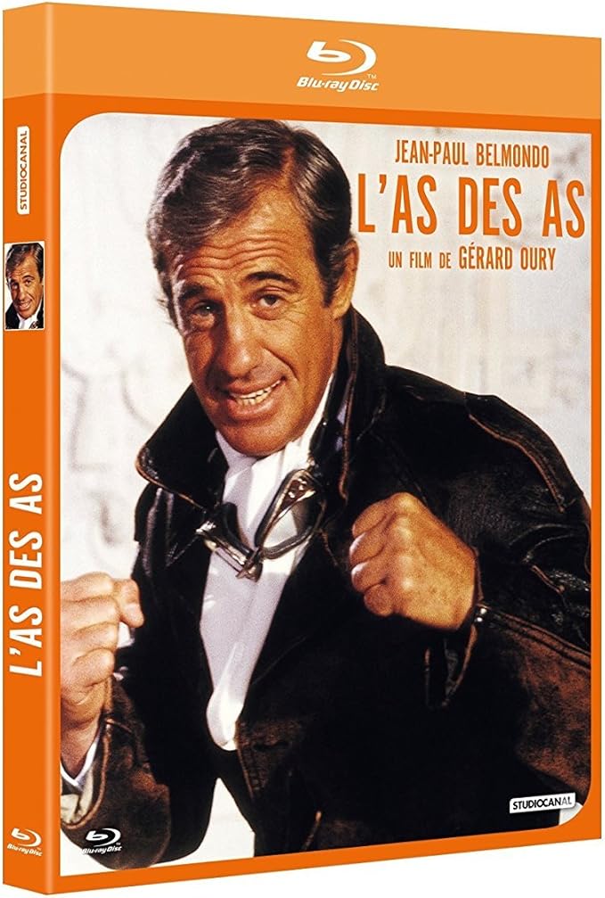 Jean Paul Belmondo Marie France Pisier L'As des as [Blu-Ray]: Amazon.fr: Jean-Paul Belmondo, Marie-France