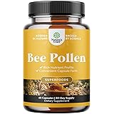 Bee Pollen Supplement 1000mg per Serving - Pure Bee