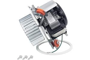 HIDTAW HC21ZE122A Draft Inducer Blower Motor Compatible with Carrier, Bryant, and Payne Furnaces, Replaces HC21ZE122, HC21ZS122, J238-112-11202, J238-112-11202AT Draft Inducer Motor, Noise Reduction Design