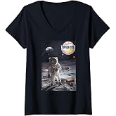 Womens MoonPie The Truth V-Neck T-Shirt