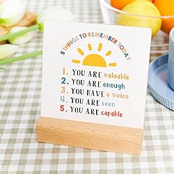 Mental Health Desk Decor Sign, Mental Health Gifts