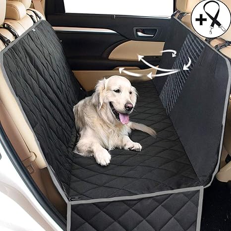 Big Ant Hundedecke Auto Autoschondecke Hund Rücksitz - Hundedecke für die Auto Rückbank wasserdicht - Schutz Autodecke für Hu