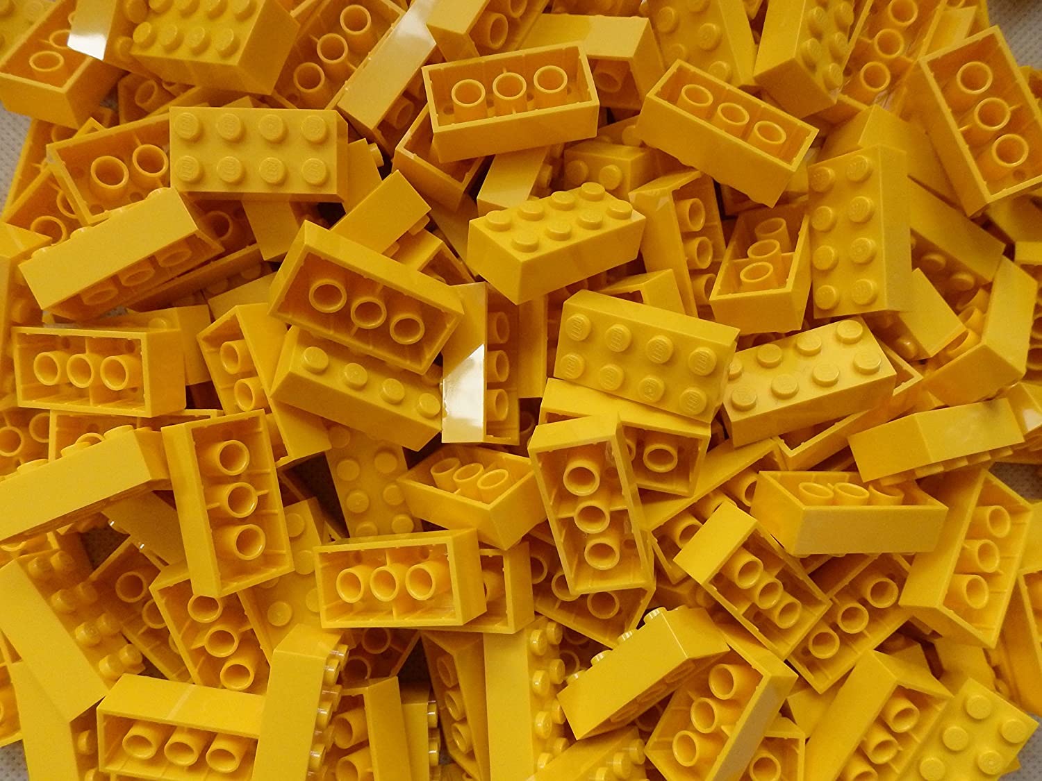 LEGO 25x 3001 Brick 2x4 | Yellow