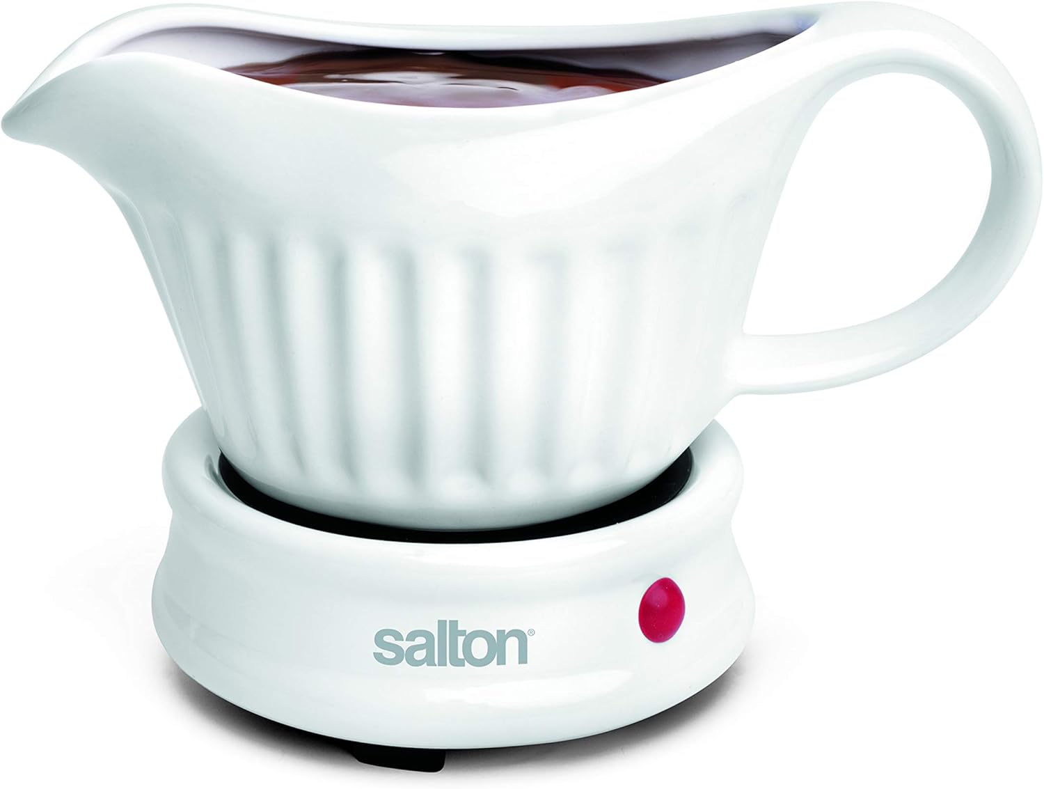 Salton Gravy Boat Warmer for Entertaining, Electric Sauce Warmer with
