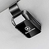 Autsop Car Sunglass Holder Compatible with Mercedes-Benz Series Interior Accessories, Eyeglass Holder for Car Sun Visor