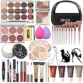 37 Pcs All in One Makeup Kit for Women Full Kit, Makeup Gift Set for Beginners Teenager, Multipurpose Makeup Set Includes Eyeshadow Palette Contour Stick Cosmetic Brush (A204)