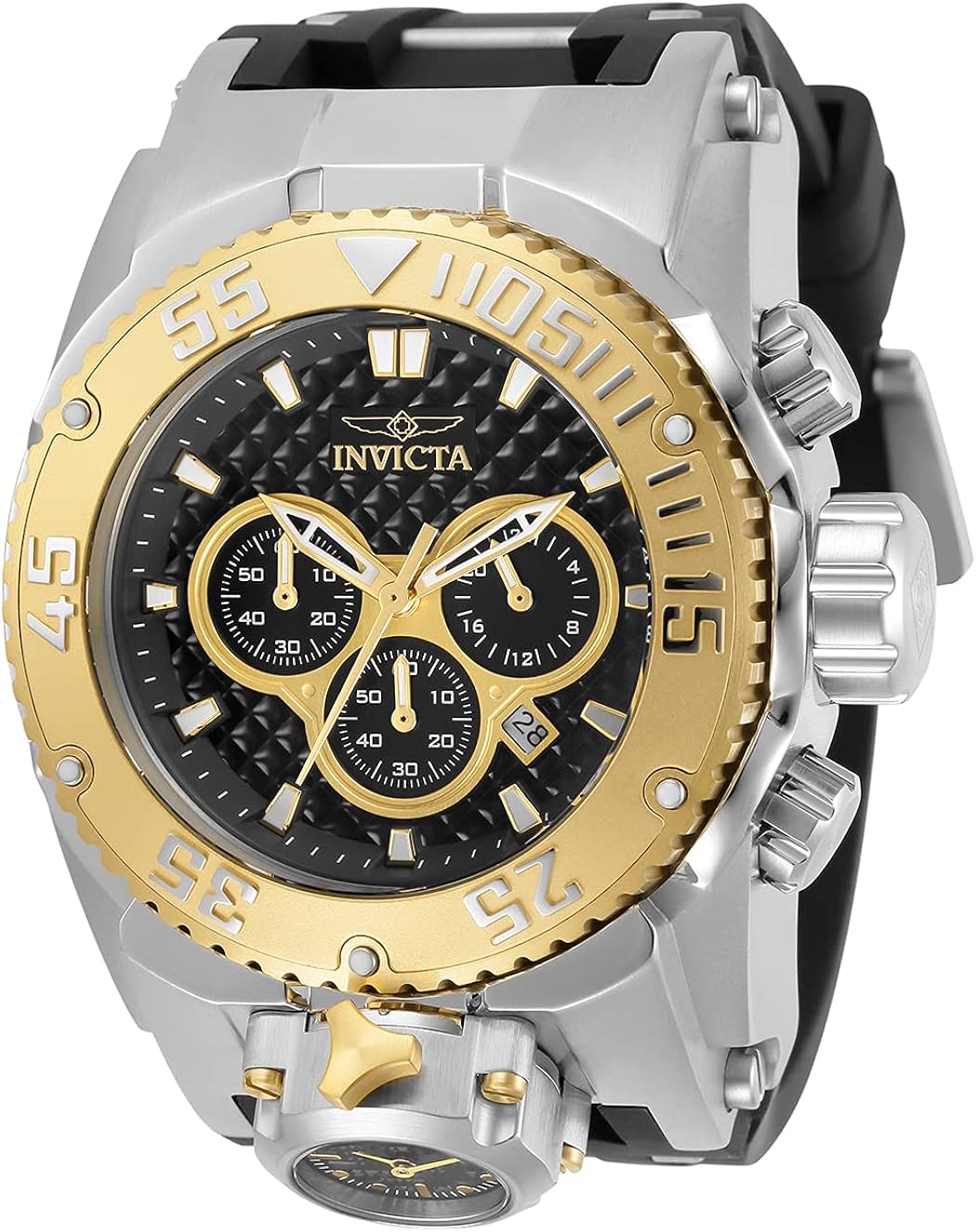 invicta bolt zeus stainless steel