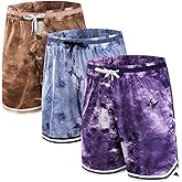 AOPAOSP 2/3 Pack Basketball Shorts with Zipper Pockets for Men,Active Athletic Shorts