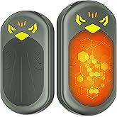 Hand Warmers, Rechargeable Hand Warmer, 10 Pack Rapid Heating Electric Hand Warmers Rechargeable, Portable Pocket Hot Hands Handwarmers Gifts for Women, Men, Camping, Hunting Gear Gray