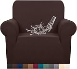Granbest Premium Water-Repellent 1 Seater Armchair Slipcover Chocolate