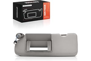 A-Premium Left Driver Side Sun Visor with Mirror Compatible with Honda CR-V CRV 2017 2018 2019 2020 2021 2022, with Light, Wi