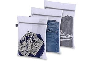 Lingerie Bags for Washing Delicates, Garment Bag for Washing Machine, Mesh Laundry Bags for Cleaning Clothes, Tie, Scarf, Soc