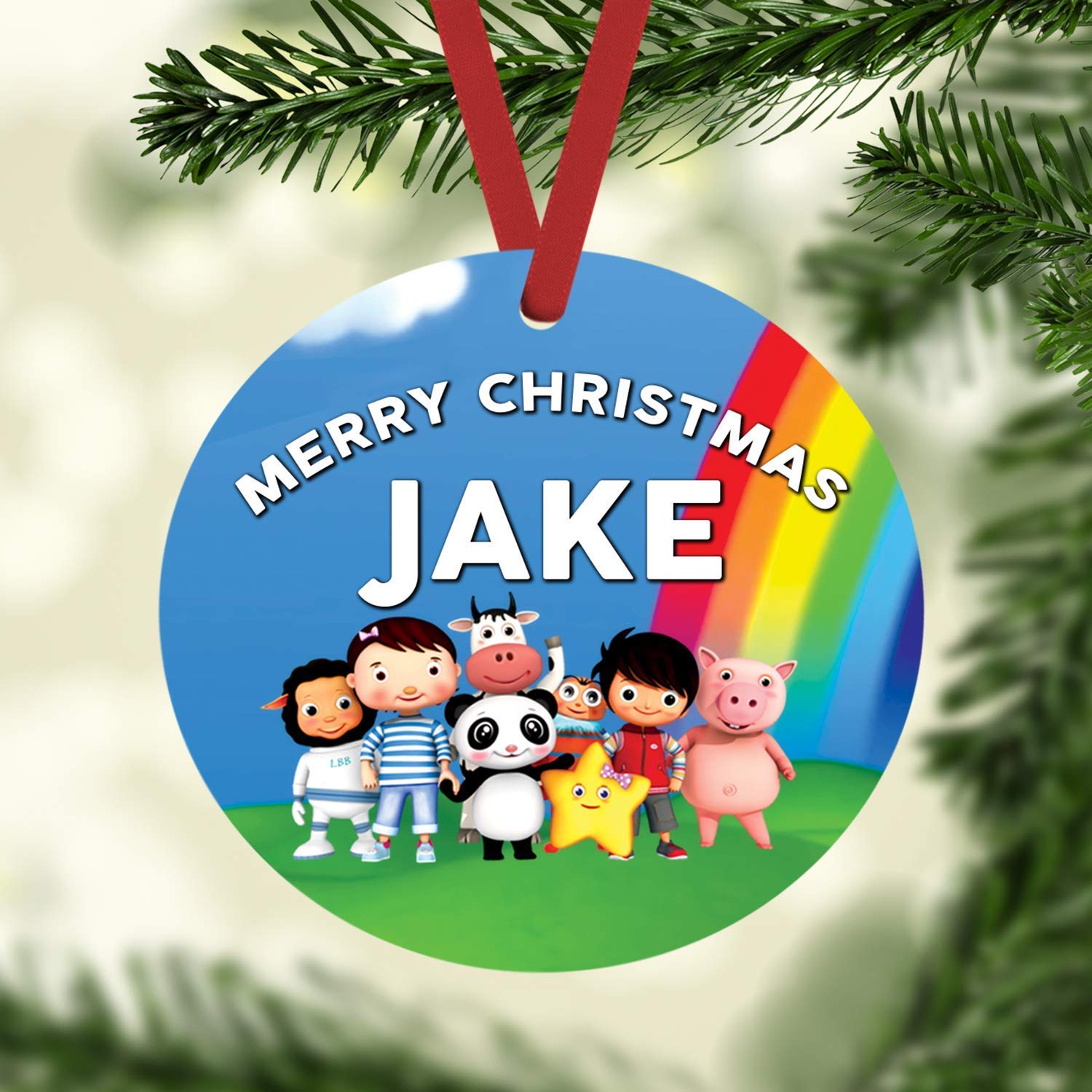 little baby bum christmas ornaments
