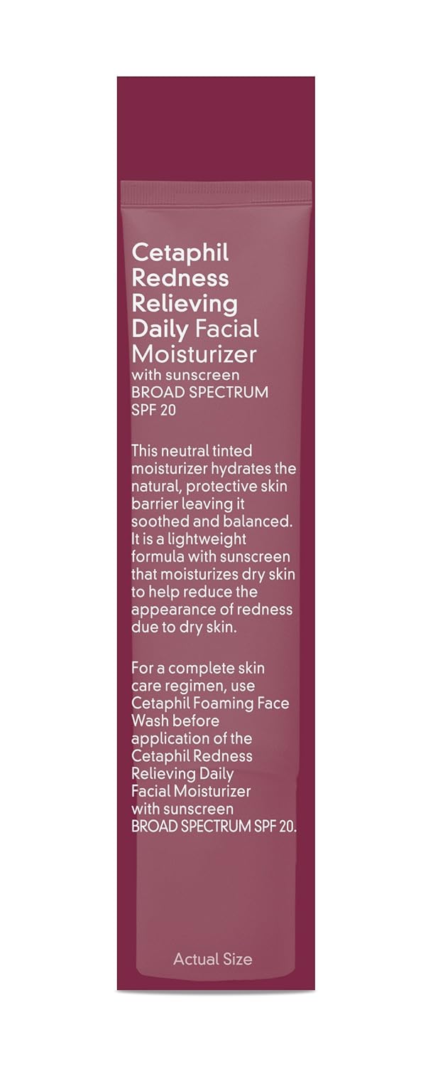 Cetaphil Redness Relieving Daily Facial Moisturizer SPF 20, 1.7 Ounce: Beauty