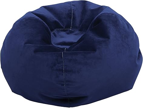 Comfy Kids Polyester Kids Bean Bag Royal Blue Amazon Ca Home