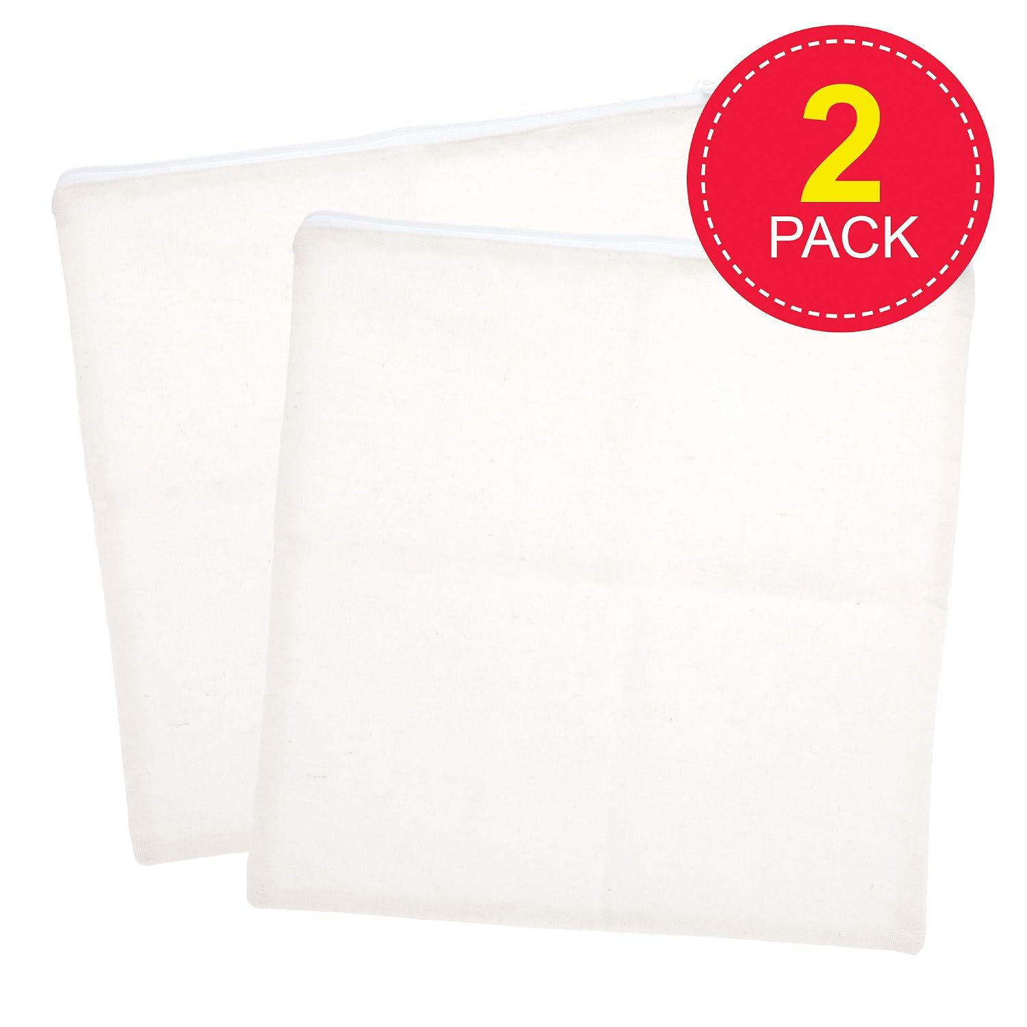 Baker Ross AX680 Fabric Cushion Covers - Pack of 2, Introduction to Sewing for Kids Arts and Crafts Activities - Image 3