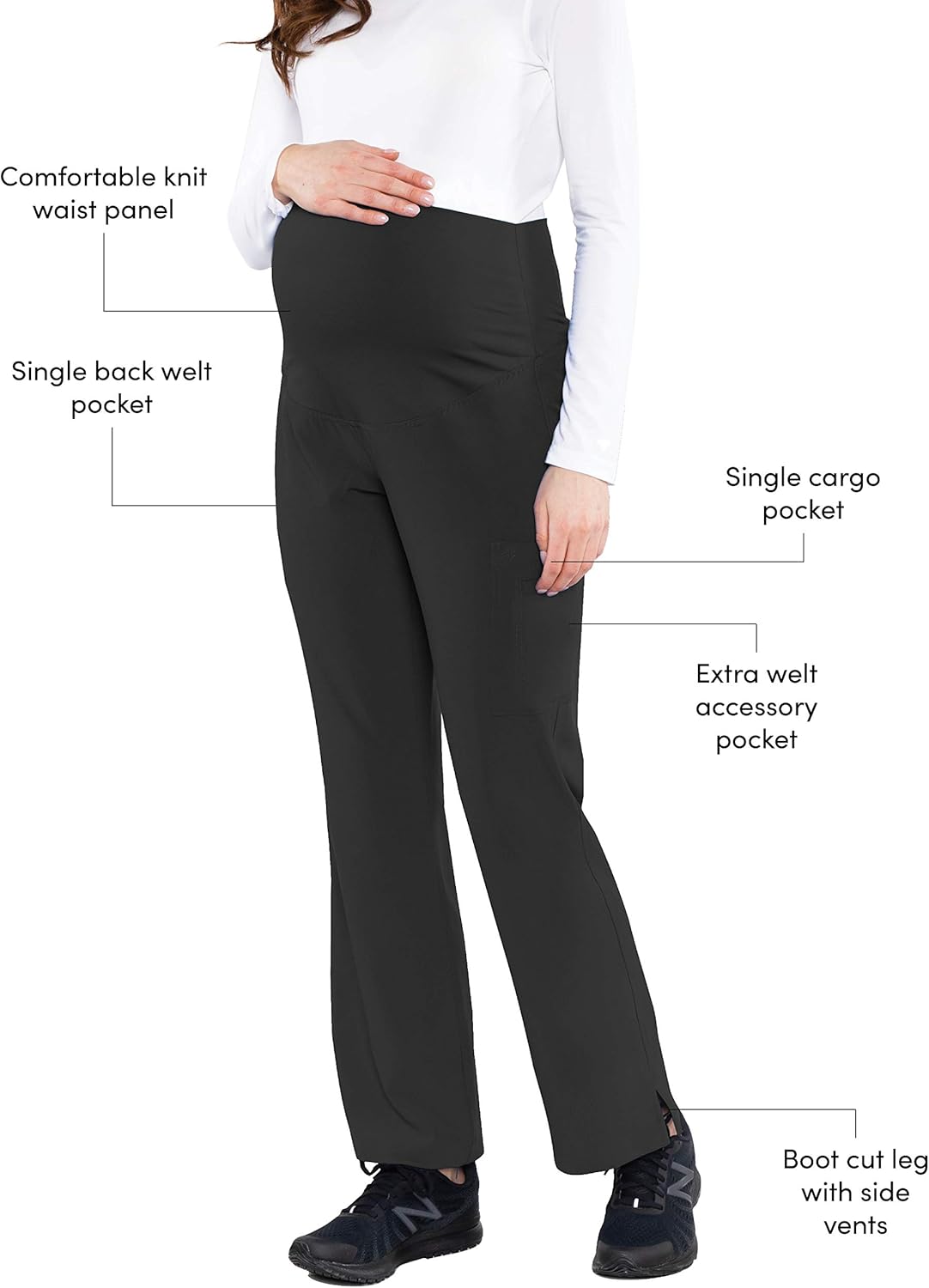 Med Couture Women's Maternity Pant at  Women’s Clothing store