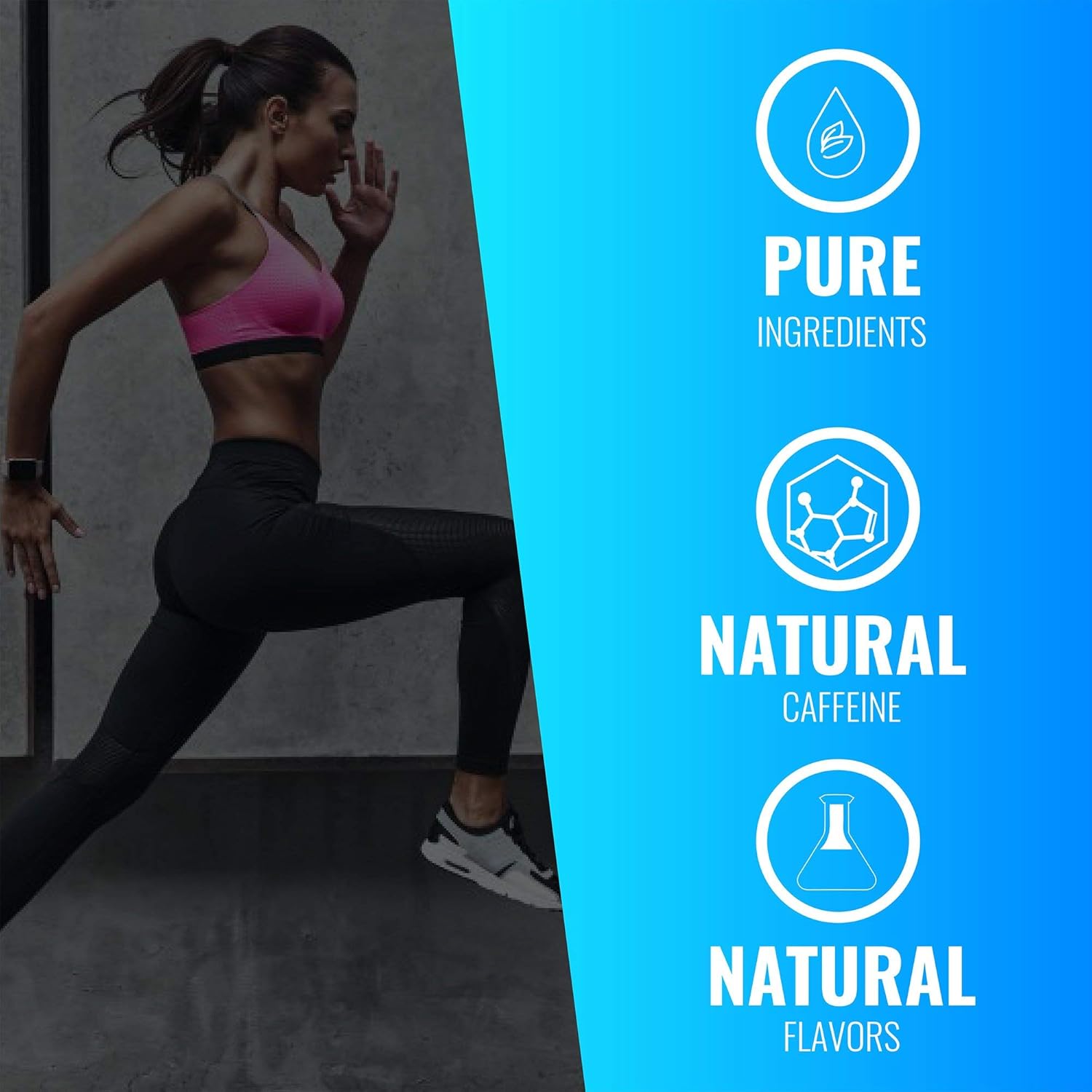 EC Sports, OptiForce Pre-Workout, Clean Energy, 6G Citrulline Mallate, 2G Beta Alanine, 2G Betaine Anhydrous, Natural Caffeine, Candy Watermelon, 30 Servings, 15.34oz: Health & Personal Care