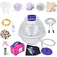Balloon Stuffing Machine Balloon Stuffer Tool Kit with Expander Balloon Pump & 9 Accessories Gift Wrap Machine for Filling Plush Toys Bouquets Wedding Party Christmas Decoration (PURPLE)
