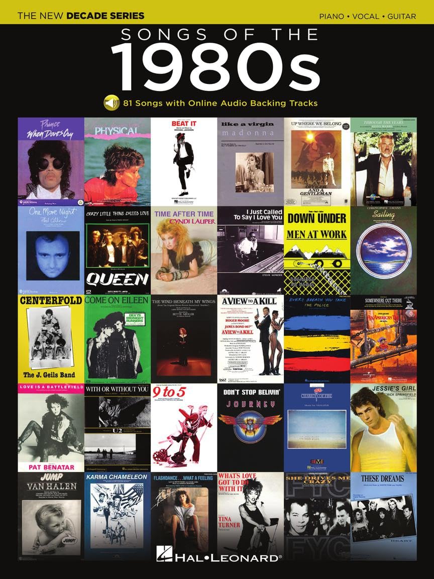 Songs of the 1980s - The New Decade Series with Online Play-Along Backing Tracks