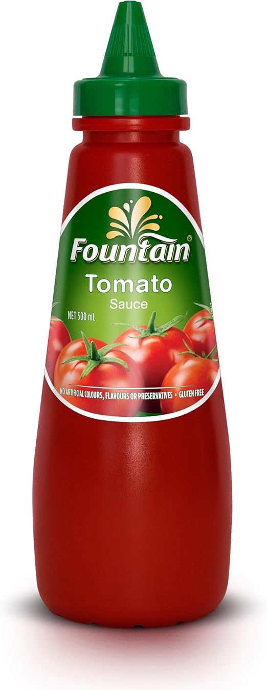 Fountain Tomato Sauce Squeeze, 500ml Grocery & Gourmet Food