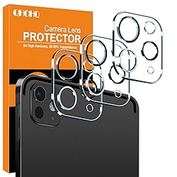 QHOHQ 3 Pack Camera Lens Protector for iPad Pro 13