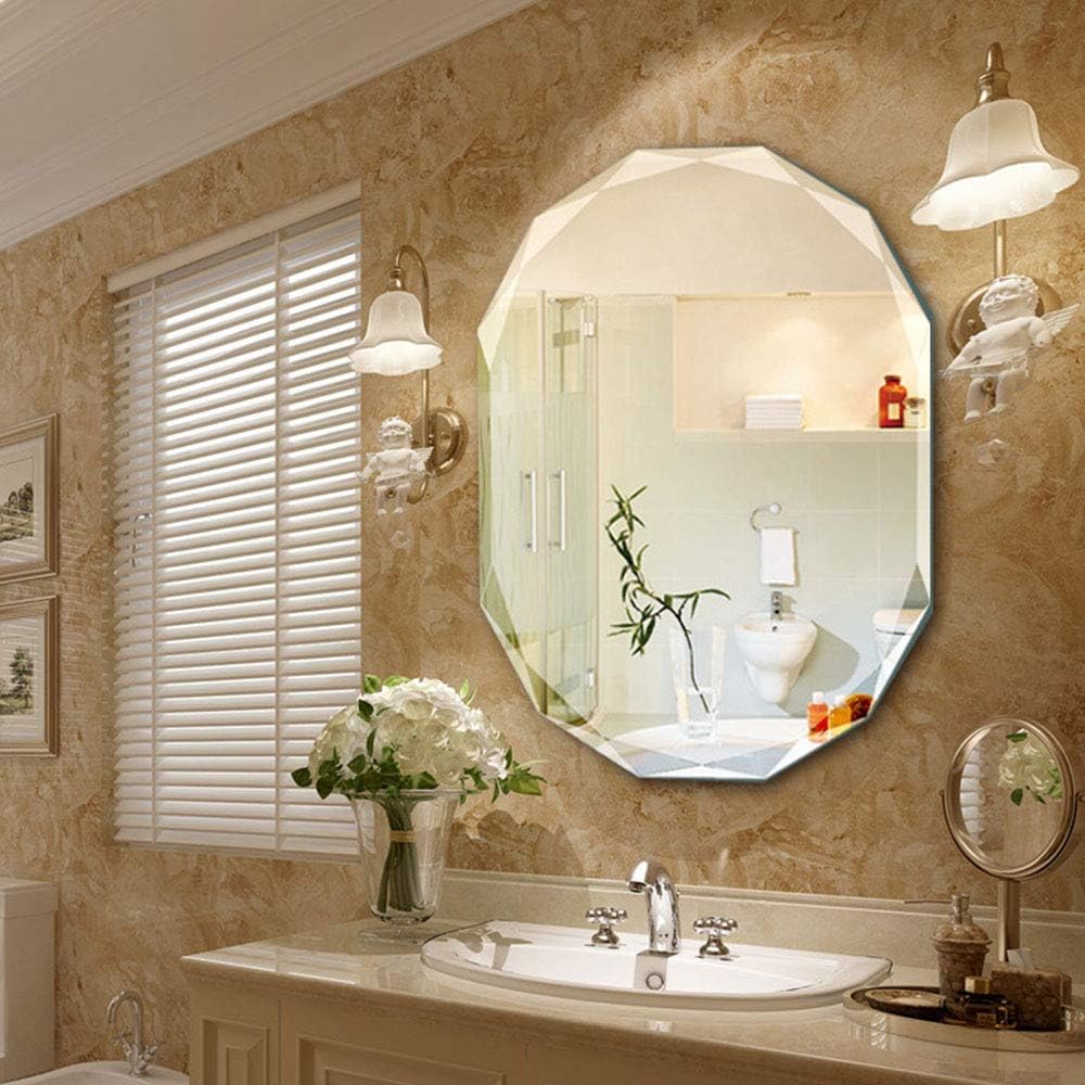 WallMounted Vanity Mirrors with Lights Mirrors, Classic Diamond Cut