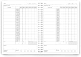 Lifestyle Planners Workout Tracker A5 104 Pages 100 Workouts Six Colours view 3
