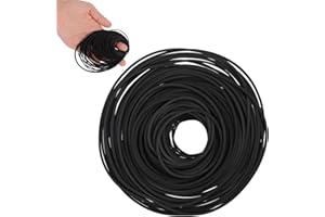 100 Pcs Recorder Rubber Belts Cassette Recorder Repair Maintenance Mix Flat Cassette Tape Machine Rubber Belts 40-135 mm Cass