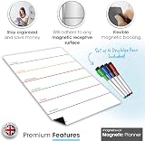 The Magnet Shop TMS A4 Magnetic Weekly Planner with 4 Pens view 3