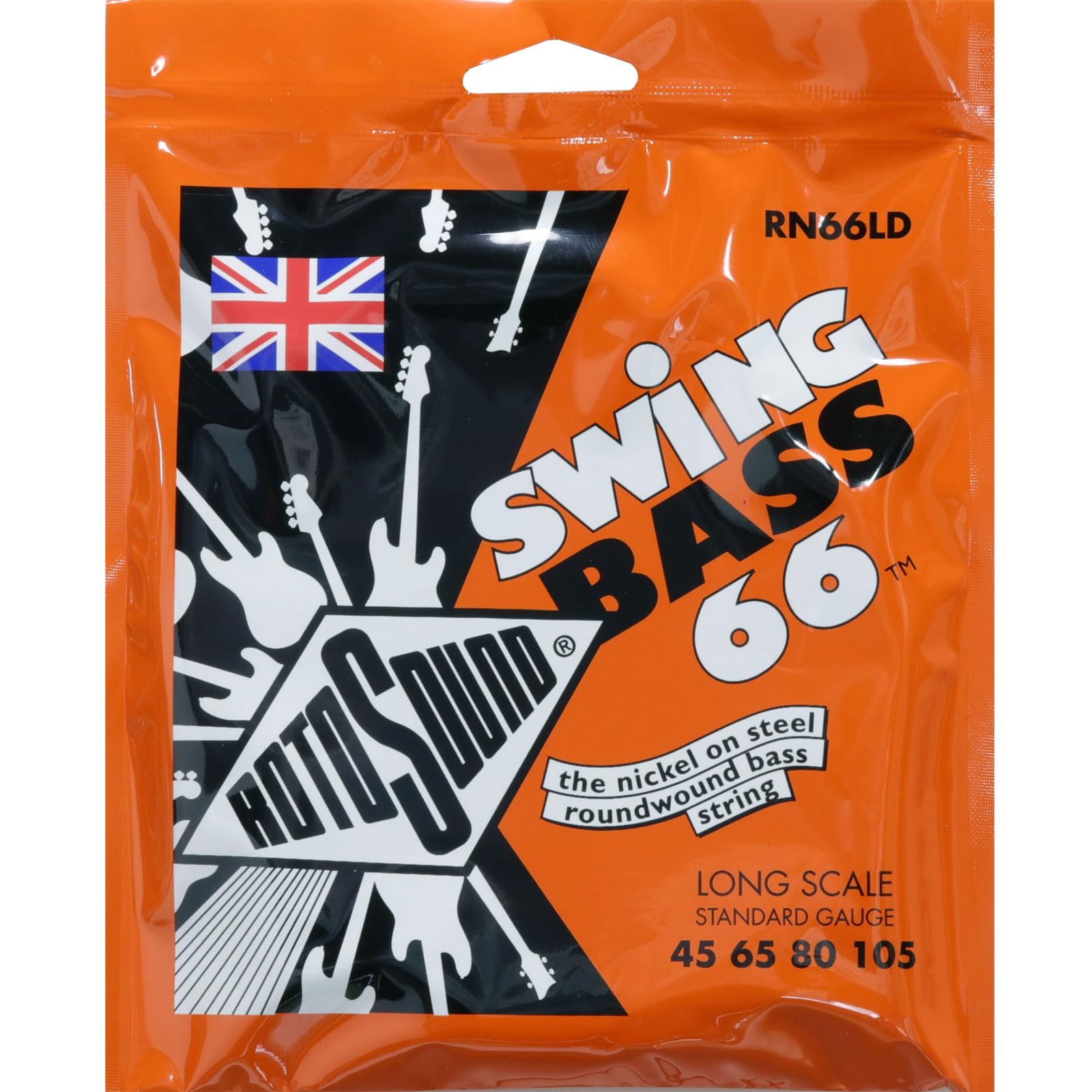 CRS RN66LD Swing Rotosound Bass Strings 45-105 Vintage