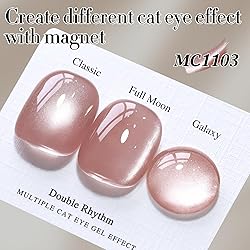 Double Rhythm Jelly Glass Cat Eye Gel Polish with