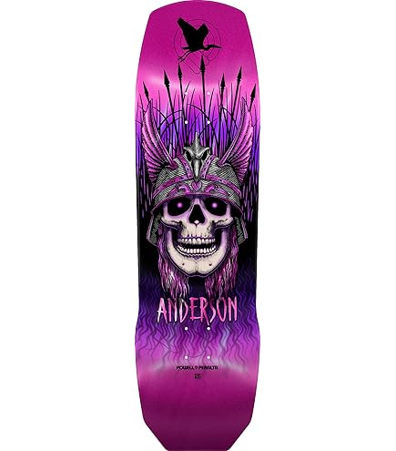 スケートボード Powell Peralta Chris Hiett Skull FLIGHT Powell Peralta Pro Chris Hiett Skull FLIGHT Skateboard Deck - 9.5