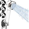 Luxsego Filtered Shower Head with Handheld, High Pressure 3 Spray Modes ShowerheadBuilt-in KDF55 & Calcium Sulfite Remove Chlorine Improve Skin, Water Softener Shower with Filter Beads for Hard Water