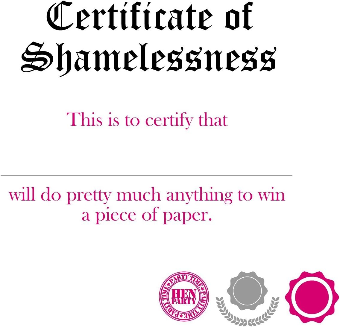 SMILE GIFTS UK Hen Party Dare Bingo Game including 24 Bingo Cards - Get your night going with Hen Party Games, Hen Night Games, Hen Party Bingo, Hen Night Bingo - Image 4