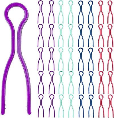 LAMXD Bobbin Thread Holders Clips - 40pcs Sewing Accessories