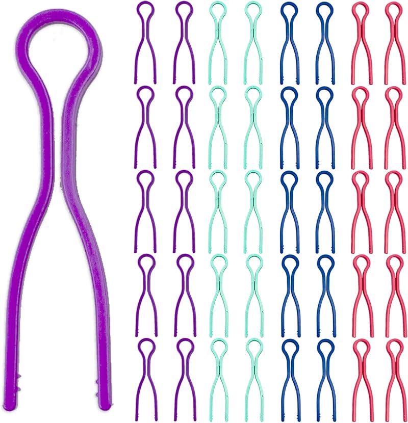 LAMXD Bobbin Thread Holders Clips - 40pcs Sewing Accessories