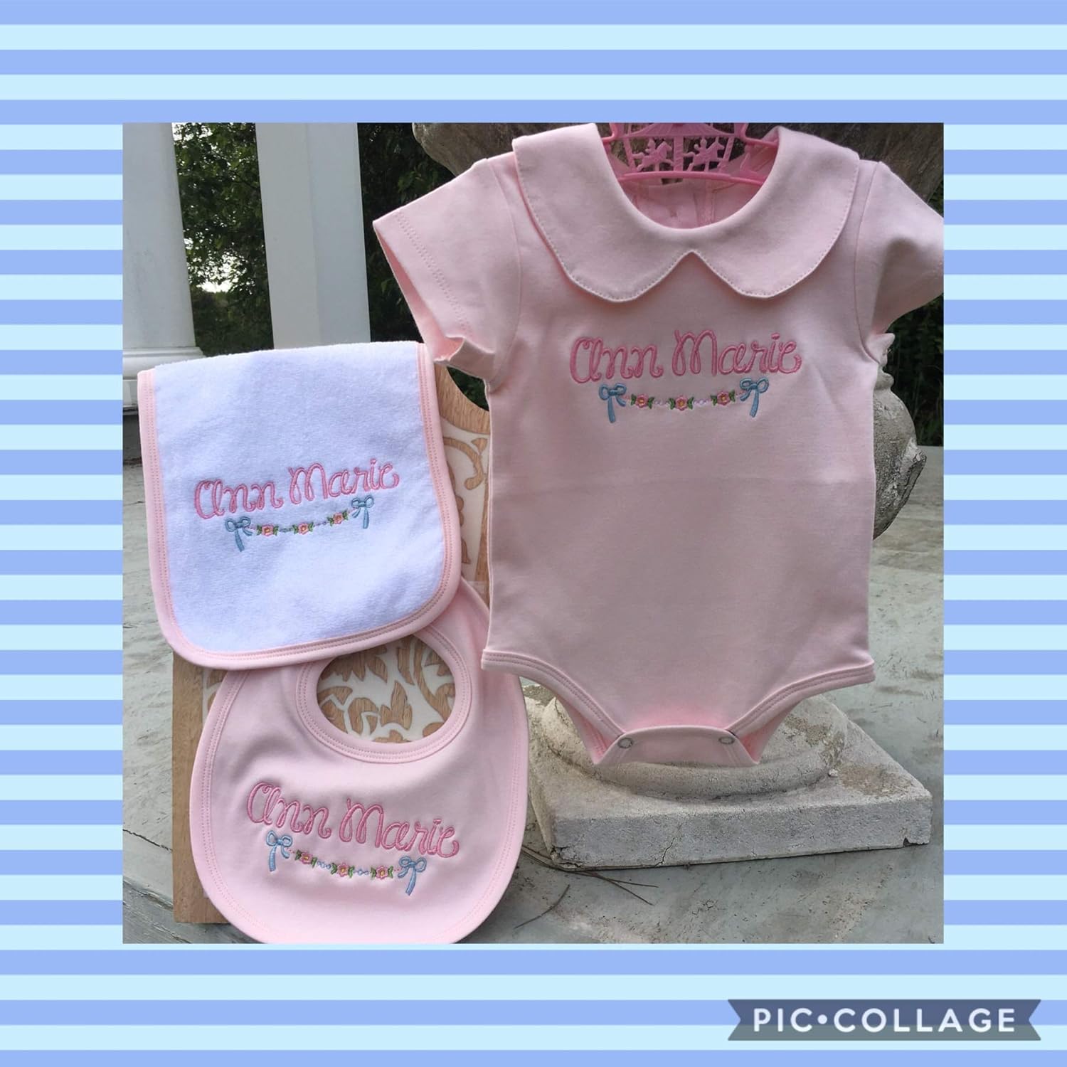 monogrammed gifts for baby girl