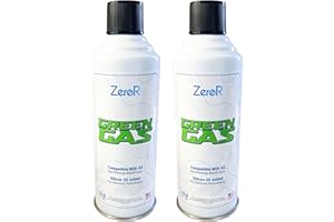 ZeroR® Green Gas | Fuel for Airsoft Pistols | 13.5 fl oz Each (11.8 oz by Total Weight)