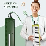 CAHAYA 32 Key Melodica CY0356 Wasabi Green with Carry Bag Dual Play</br> view 8